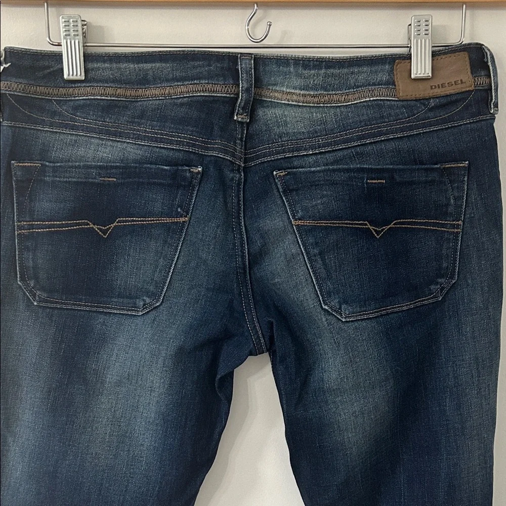Diesel Jeans Women’s 28 Lowky Regular Straight Leg Low Rise Stretch